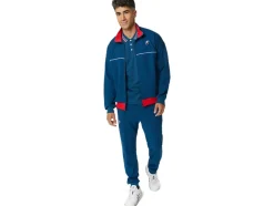 Fashion ASICS UNISEX CLASSIC KNIT JACKET Mako Blue