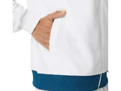 Best Sale ASICS UNISEX CLASSIC KNIT JACKET Brilliant White