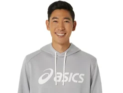 Outlet ASICS UNISEX ESSENTIAL FRENCH TERRY HOODIE 2.0 Light Grey Heather