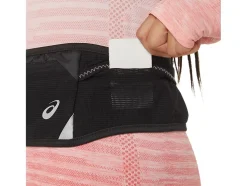 Discount ASICS UNISEX WAIST POUCH LARGE Performance Black