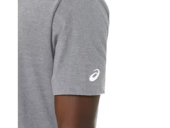 New ASICS UNISEX WRESTLING GRAPHIC TEE Mid Grey Heather