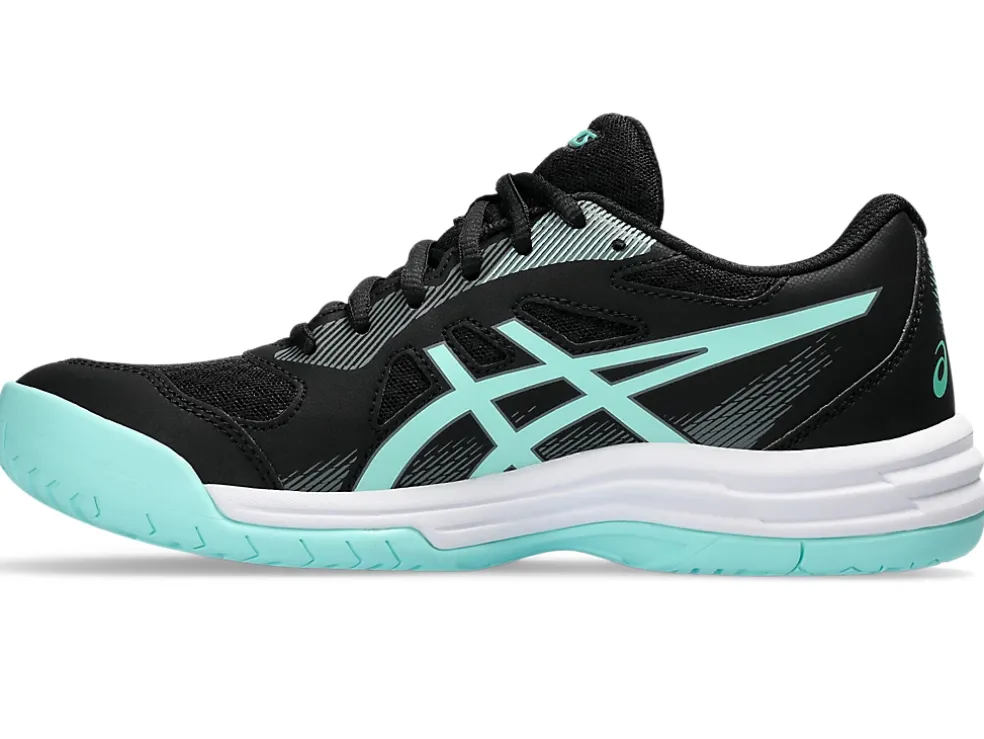 Hot ASICS UPCOURT 5 Black/Illuminate Mint