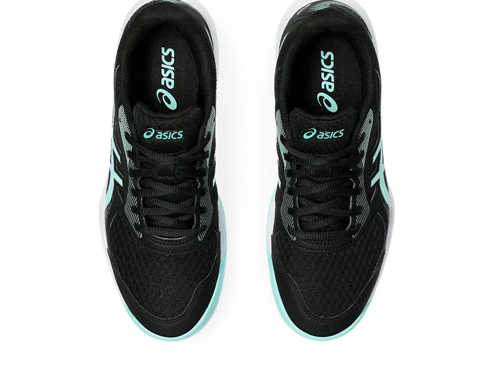 Hot ASICS UPCOURT 5 Black/Illuminate Mint