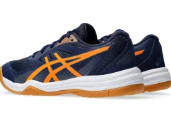 Hot ASICS UPCOURT 5 GRADE SCHOOL Peacoat/Shocking Orange