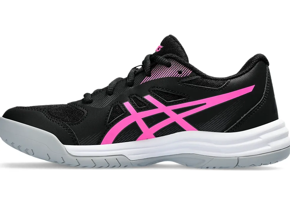 Sale ASICS UPCOURT 5 GRADE SCHOOL Black/Hot Pink