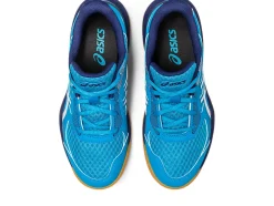 Discount ASICS UPCOURT 5 GRADE SCHOOL Island Blue/White