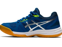 Hot ASICS UPCOURT 4 GRADE SCHOOL Lake Drive/Pure Silver