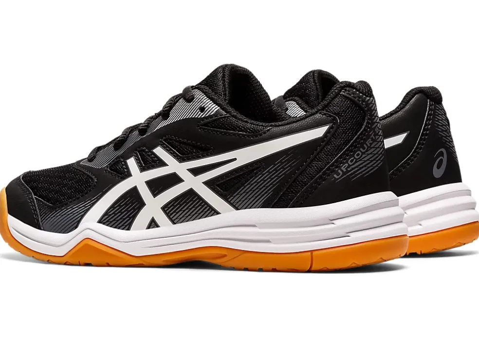 Clearance ASICS UPCOURT 5 GRADE SCHOOL Black/White