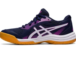 Cheap ASICS UPCOURT 5 GRADE SCHOOL Peacoat/Orchid