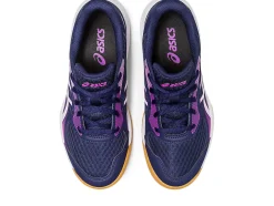 Cheap ASICS UPCOURT 5 GRADE SCHOOL Peacoat/Orchid