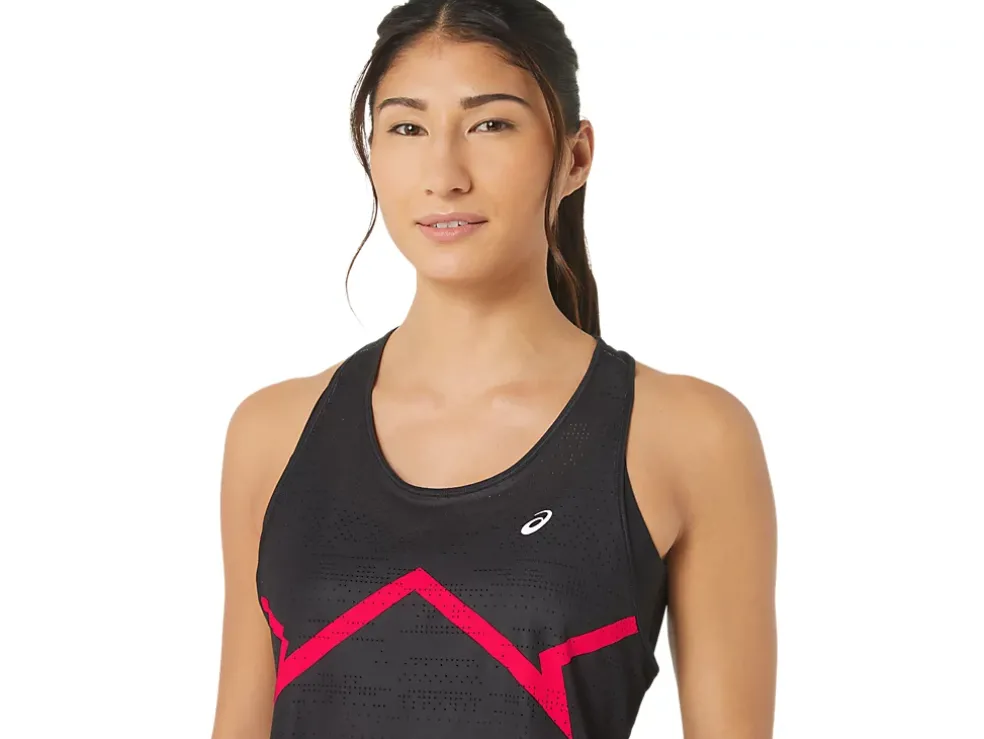 Best ASICS VENTILATE ACTIBREEZE GRAPHIC TANK Performance Black