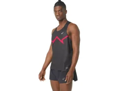 Fashion ASICS VENTILATE ACTIBREEZE GRAPHIC SINGLET Performance Black