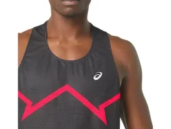 Fashion ASICS VENTILATE ACTIBREEZE GRAPHIC SINGLET Performance Black