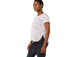 Discount ASICS VENTILATE ACTIBREEZE SHORT SLEEVE TOP Barely Rose