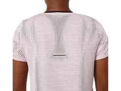 Discount ASICS VENTILATE ACTIBREEZE SHORT SLEEVE TOP Barely Rose