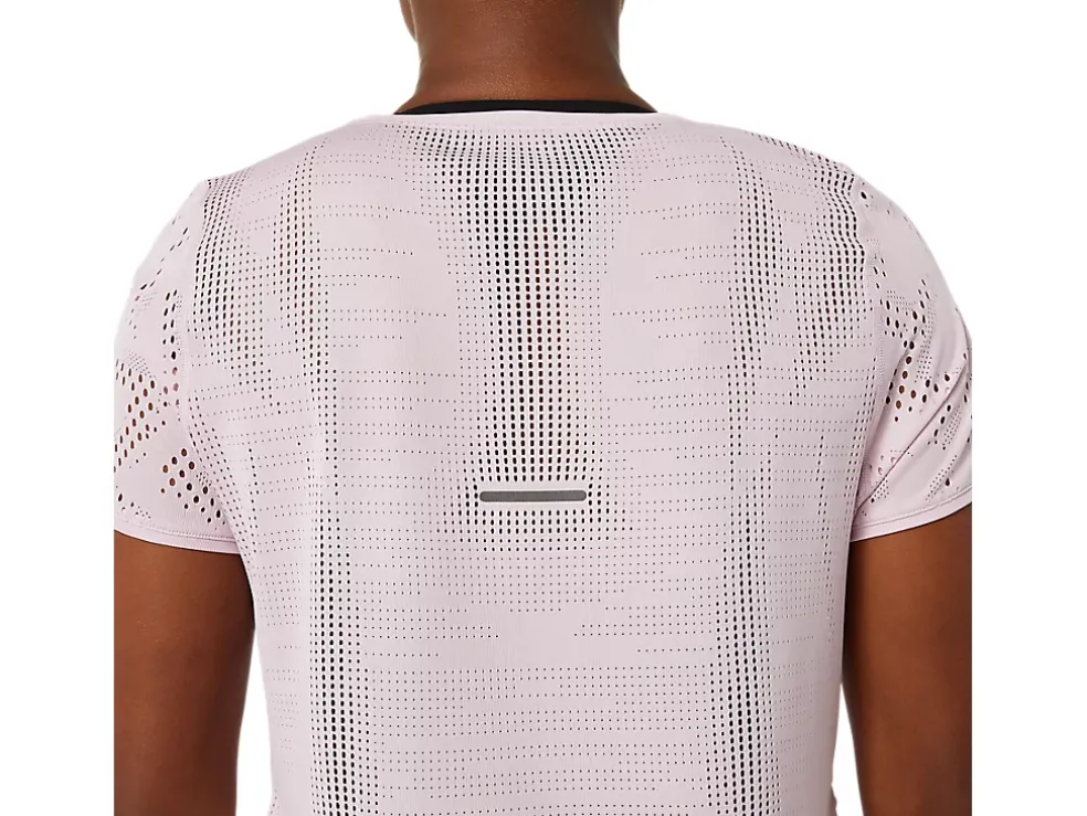 Discount ASICS VENTILATE ACTIBREEZE SHORT SLEEVE TOP Barely Rose