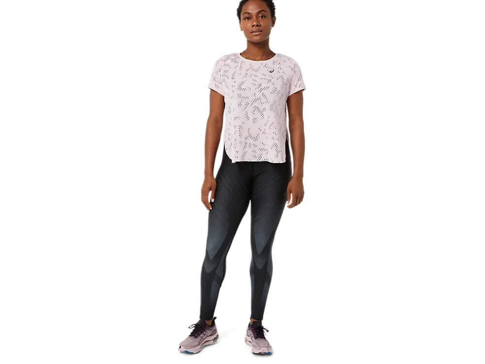 Discount ASICS VENTILATE ACTIBREEZE SHORT SLEEVE TOP Barely Rose