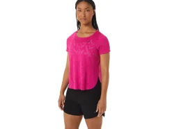 Best ASICS VENTILATE ACTIBREEZE SHORT SLEEVE TOP Pink Rave