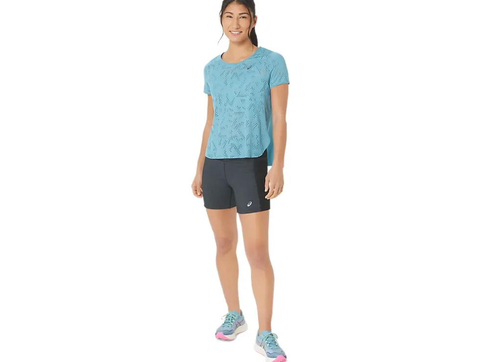 Shop ASICS VENTILATE ACTIBREEZE SHORT SLEEVE TOP Gris Blue
