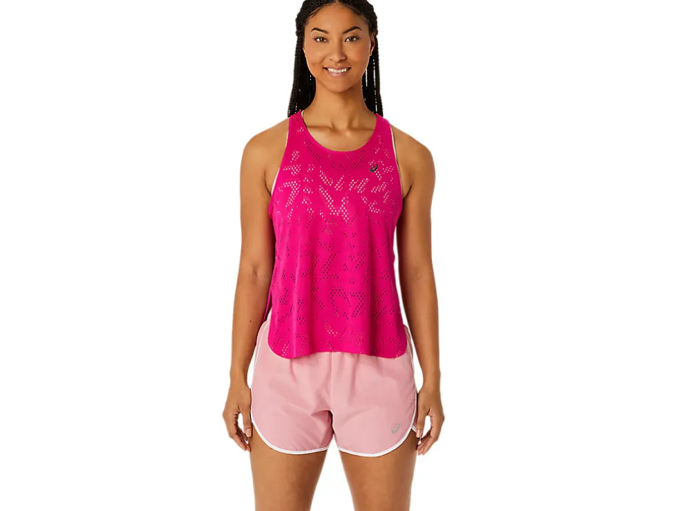 Fashion ASICS VENTILATE ACTIBREEZE TANK Pink Rave
