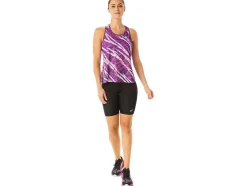 Clearance ASICS VENTILATE ACTIBREEZE TANK AOP Orchid/Lavender Glow