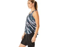 Best Sale ASICS VENTILATE ACTIBREEZE TANK AOP Night Shade/Velvet Pine