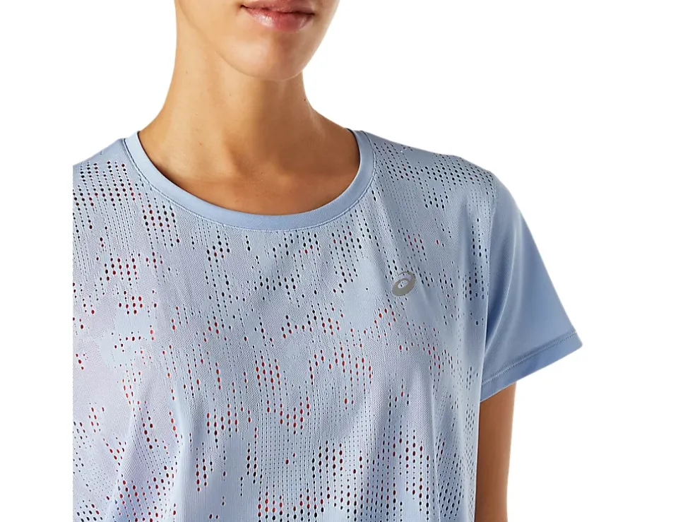 Fashion ASICS VENTILATE SHORT SLEEVE TOP Mist