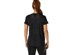 Shop ASICS VENTILATE SHORT SLEEVE TOP Performance Black