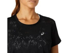 Shop ASICS VENTILATE SHORT SLEEVE TOP Performance Black