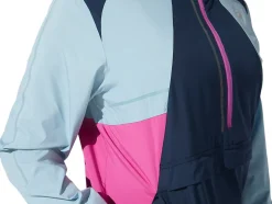 Hot ASICS VISIBILITY JACKET French Blue/Smoke Blue