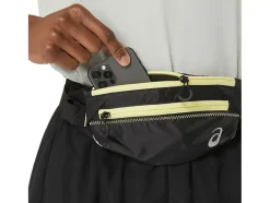 Discount ASICS WAIST POUCH LIGHT Performance Black/Glow Yellow