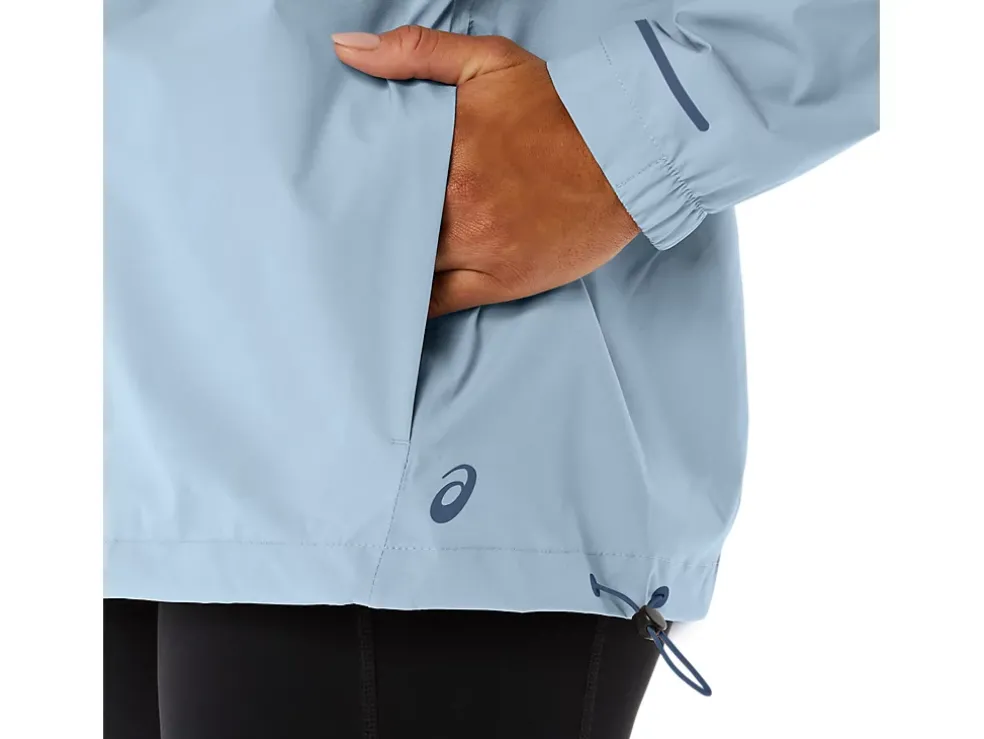 Best ASICS WATERPROOF JACKET Sky/Grand Shark