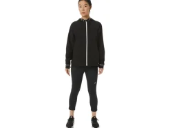 Shop ASICS WATERPROOF JACKET Performance Black/Barely Rose
