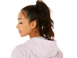 Sale ASICS WATERPROOF JACKET Piedmont Grey/Barely Rose