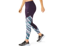Cheap ASICS WILD CAMO 7/8 TIGHT Night Shade/Velvet Pine