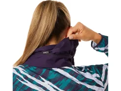 Sale ASICS WILD CAMO ANORAK Night Shade/Velvet Pine