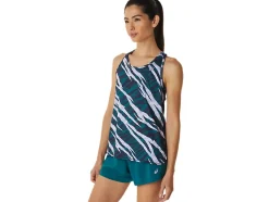 Store ASICS WILD CAMO TANK Night Shade/Velvet Pine