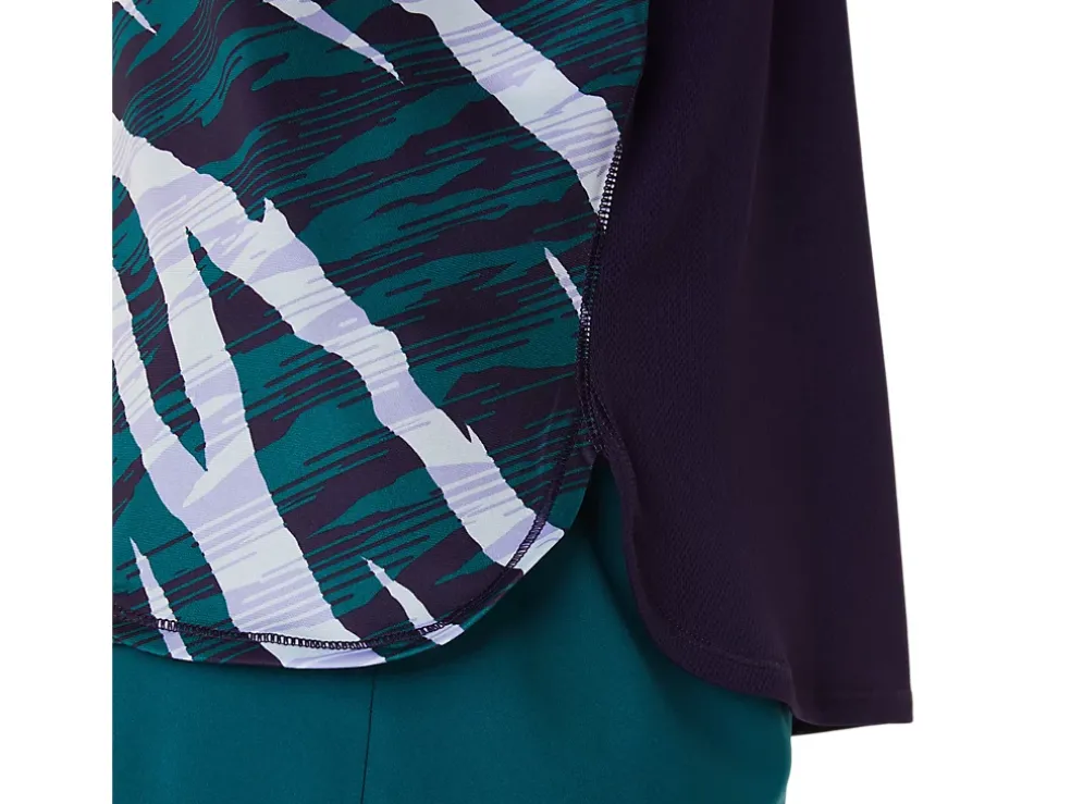 Store ASICS WILD CAMO TANK Night Shade/Velvet Pine
