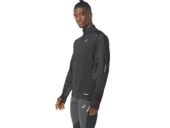 Store ASICS WINTER RUN 1/2 ZIP MID LAYER Performance Black/Graphite Grey