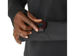 Store ASICS WINTER RUN 1/2 ZIP MID LAYER Performance Black/Graphite Grey