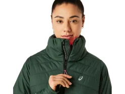 Discount ASICS WINTER RUN JACKET Rain Forest