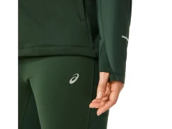 Discount ASICS WINTER RUN JACKET Rain Forest