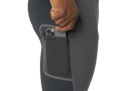 Shop ASICS WINTER RUN TIGHT Performance Black/Graphite Grey