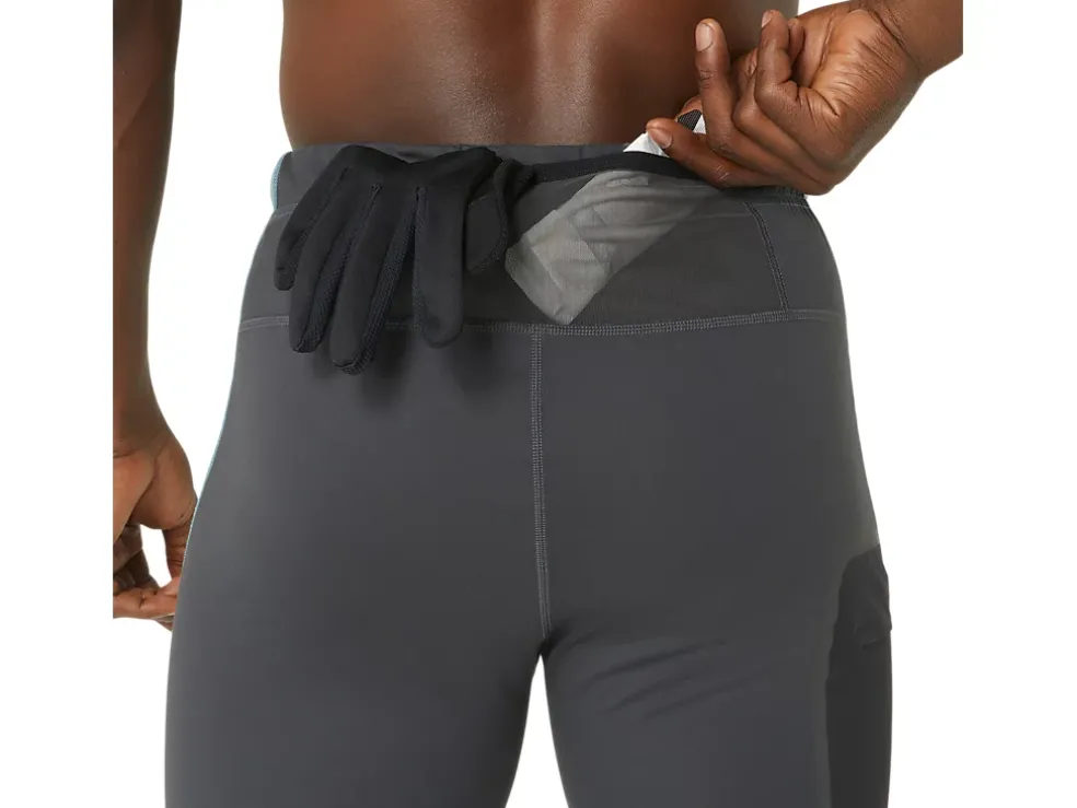 Online ASICS WINTER RUN TIGHT Graphite Grey/Foggy Teal