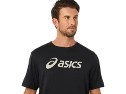 Fashion ASICS XG SHORT SLEEVE LOCKUP LOGO TEE Performance Black